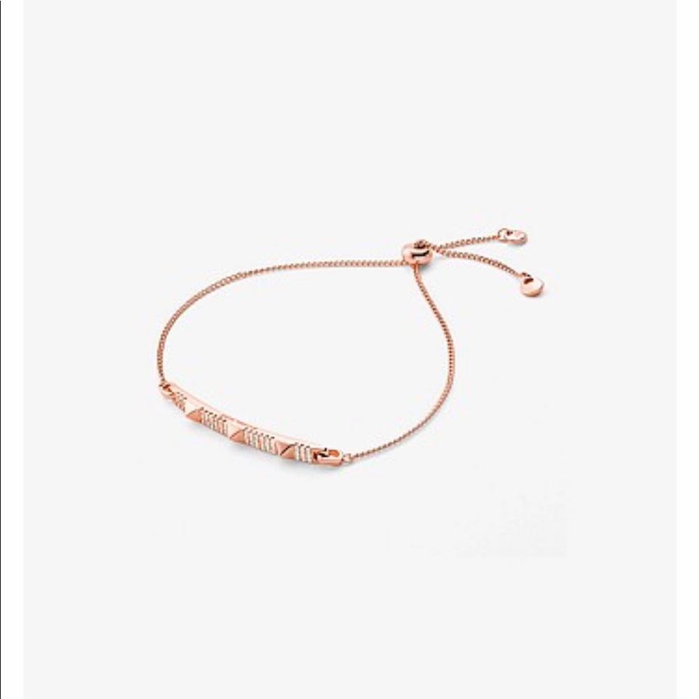 MK rose gold bracelet